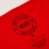 PFLS PLATE TEE - RED