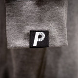 CREST FLEECE CREW NECK - GREY