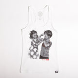 WOMEN'S SWOLEMATE TANK - WHITE