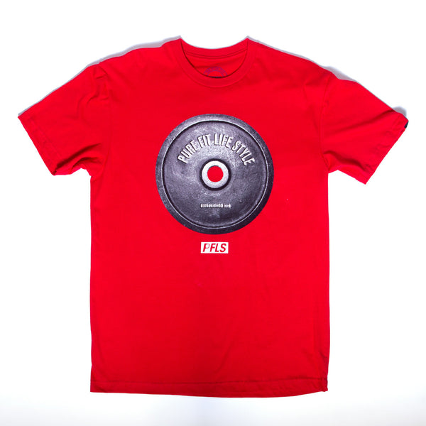 PFLS PLATE TEE - RED
