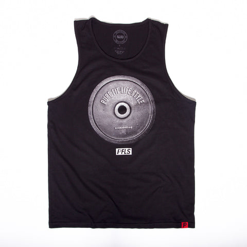 PFLS PLATE TANK - BLACK