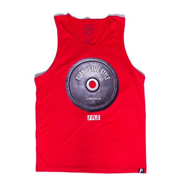 PFLS PLATE TANK - RED