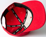 PFLS THE P SNAP BACK-RED/RED