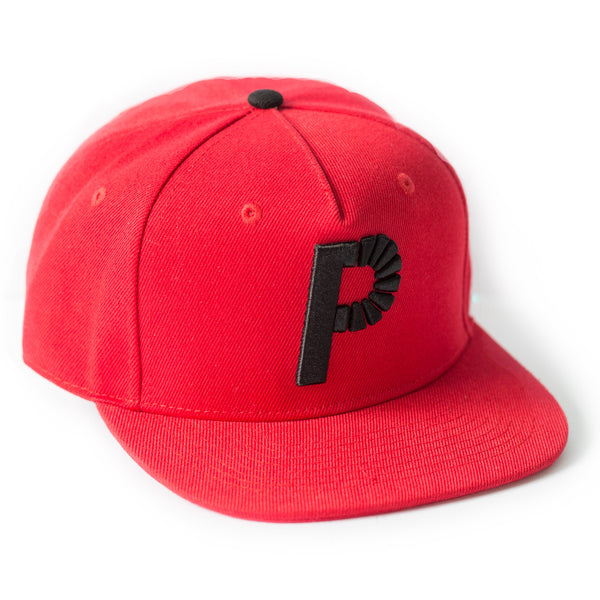 PFLS THE P SNAP BACK-RED/RED