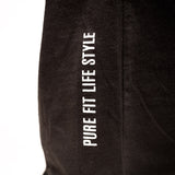 PURE BLOCK TANK TOP-BLACK