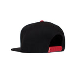 PFLS THE P SNAPBACK- BLACK/RED