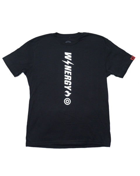 W I N E R G Y TEE SHIRT-BLACK