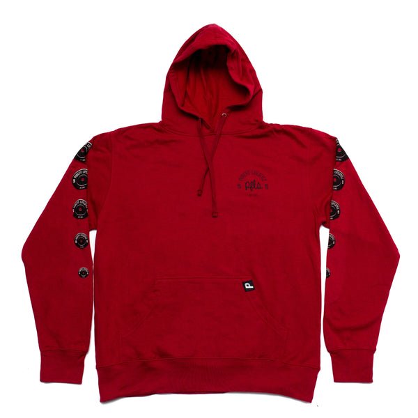 PFLS STAX HOODIE-RED