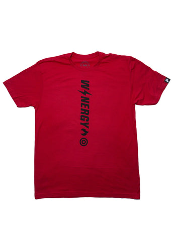W I N E R G Y TEE SHIRT-RED