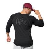 PFLS SCRIPT RAGLAN-BLACK