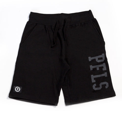 PFLS SHORTY FLEECE SHORTS-BLACK
